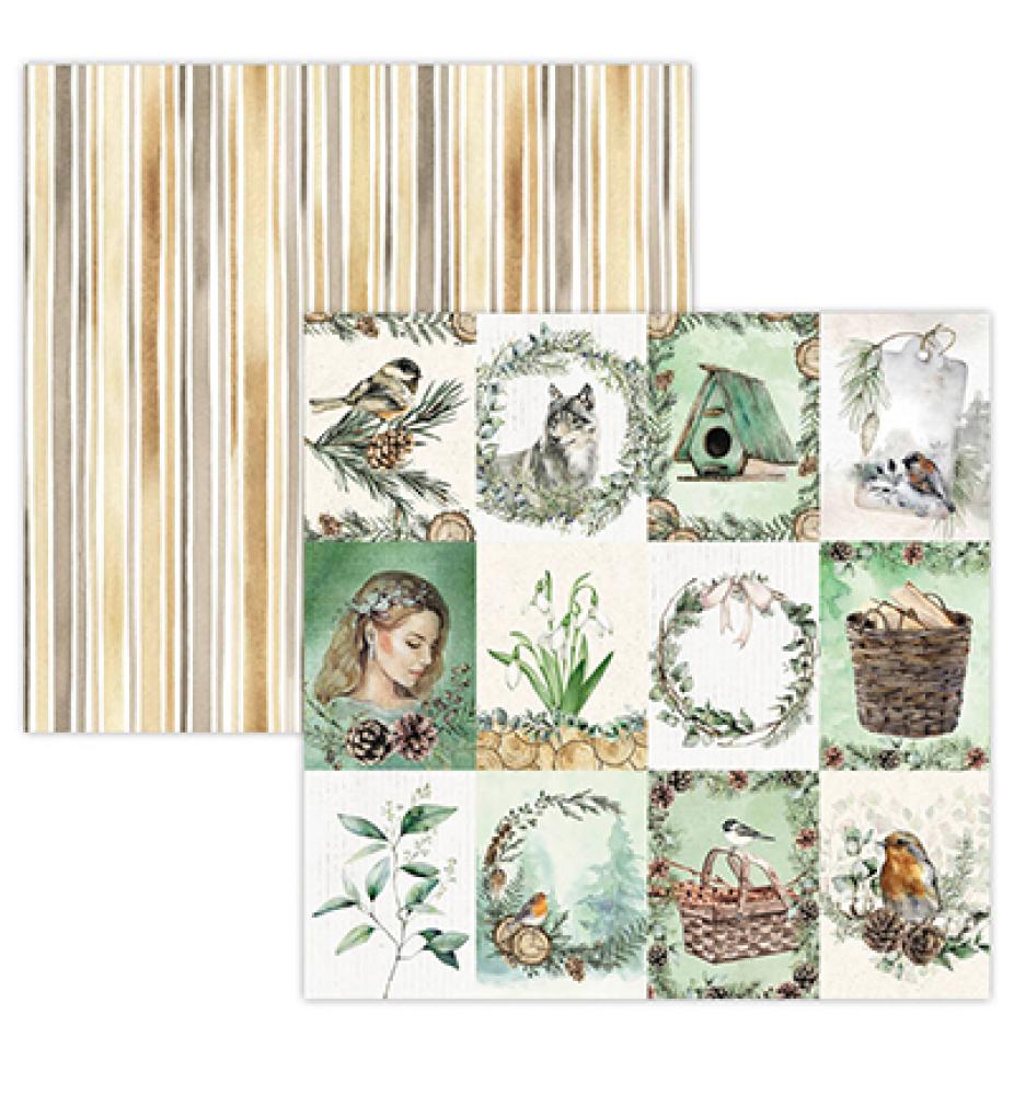 Studio Light 12x12 Paper Set Winter Garden