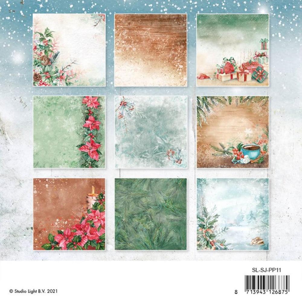 Studio Light 6x6 Inch Paper Pad Sending Joy #11