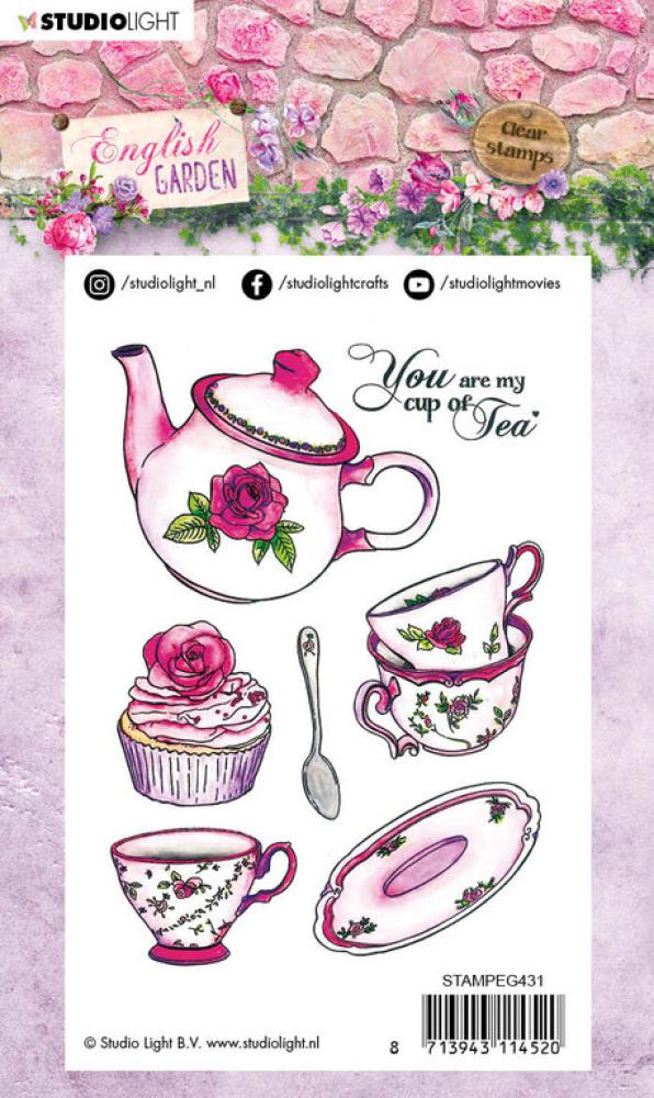 Studio Light Clear Stamp English Garden #431