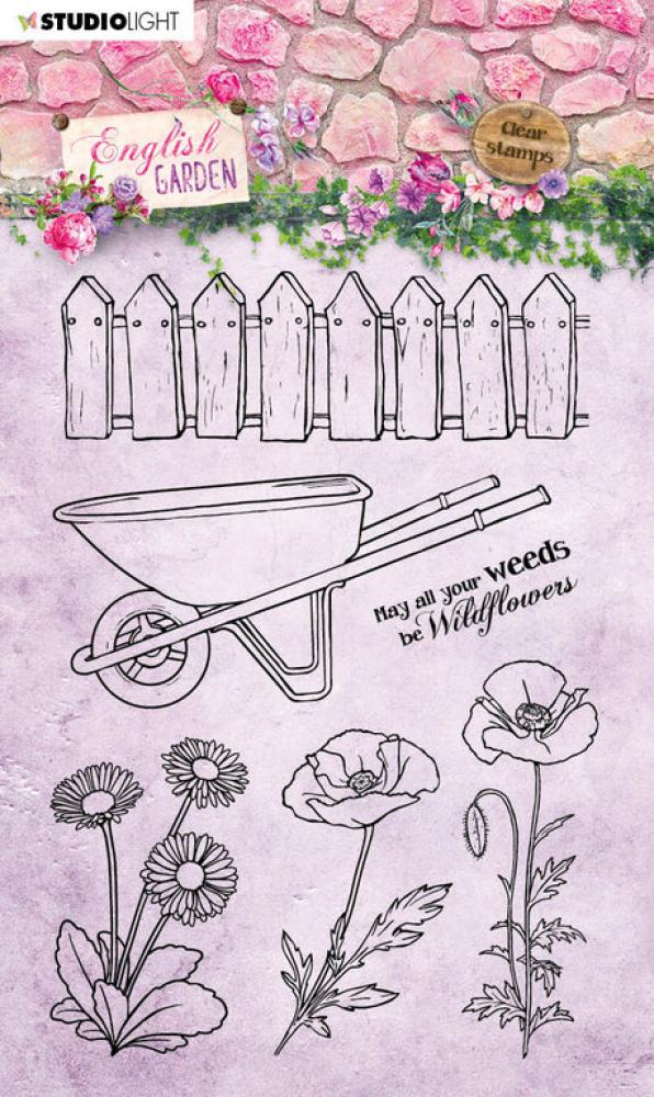 Studio Light Clear Stamp English Garden #433