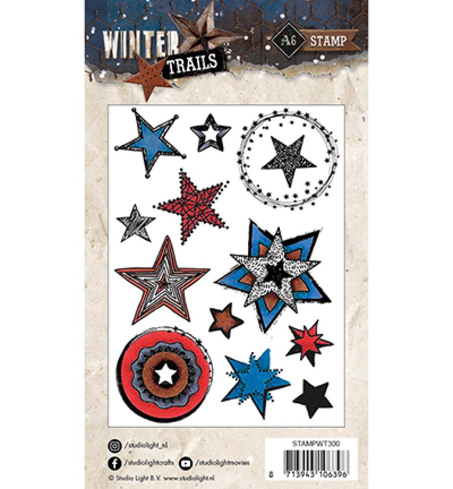 Studio Light Clear Stamp Winter Trails #300