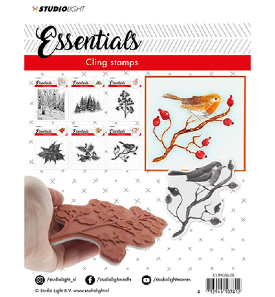 Studio Light Cling Stamp Essential Christmas #06