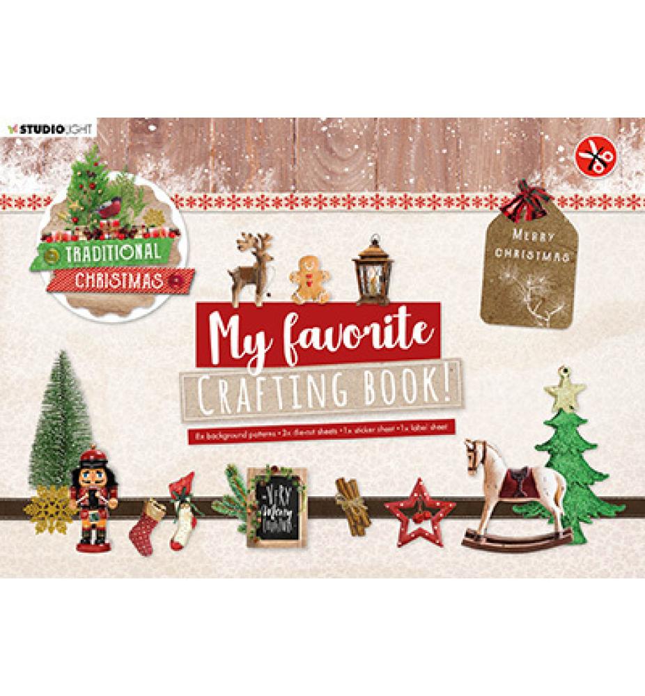 Studio Light My Favorite Crafting Book Traditional Christmas