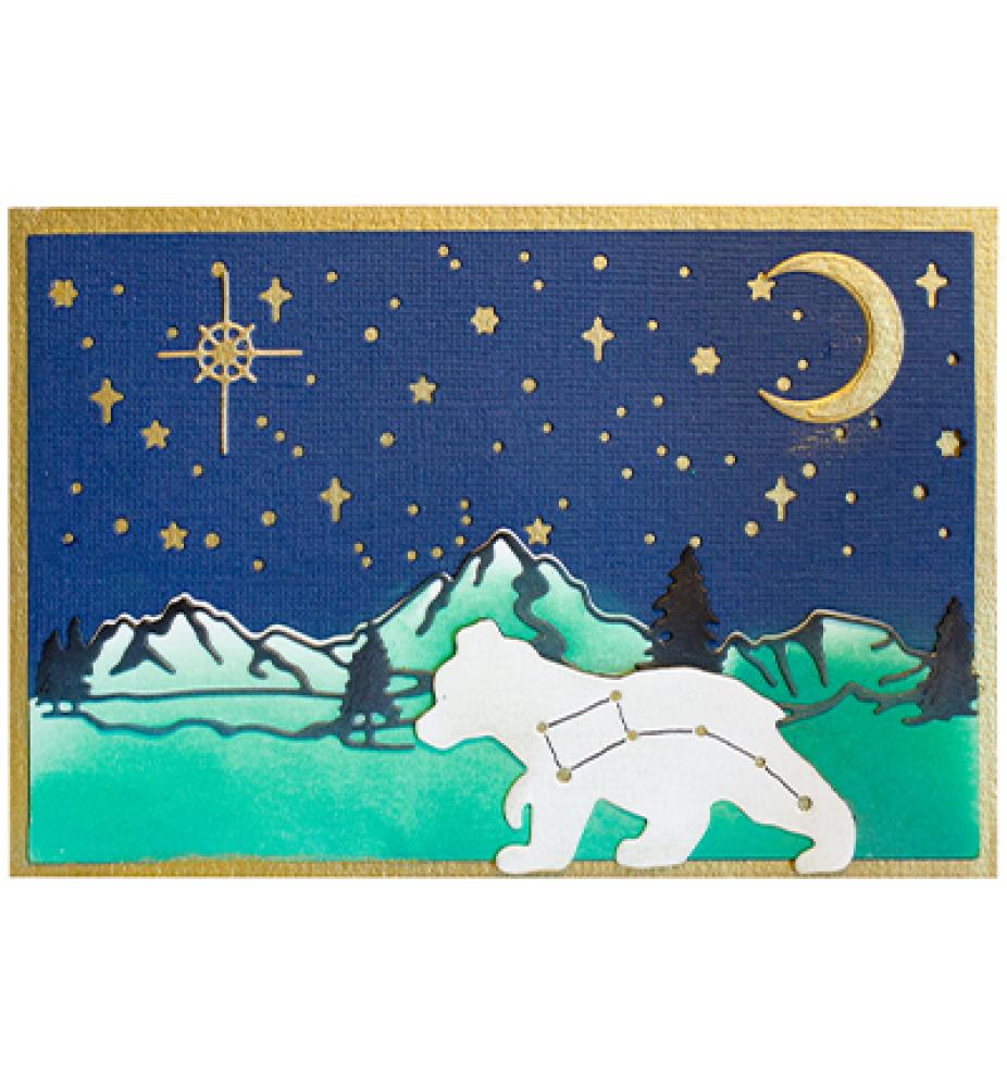 Studio Light Stanzschablone North Pole Scenery #137