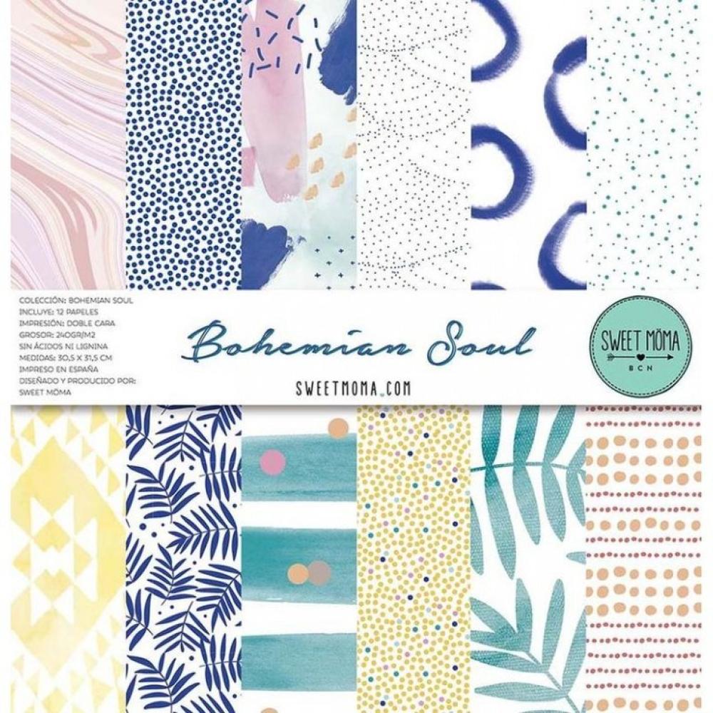 Sweet Möma Paper Pad 12x12 Bohemian Soul #09