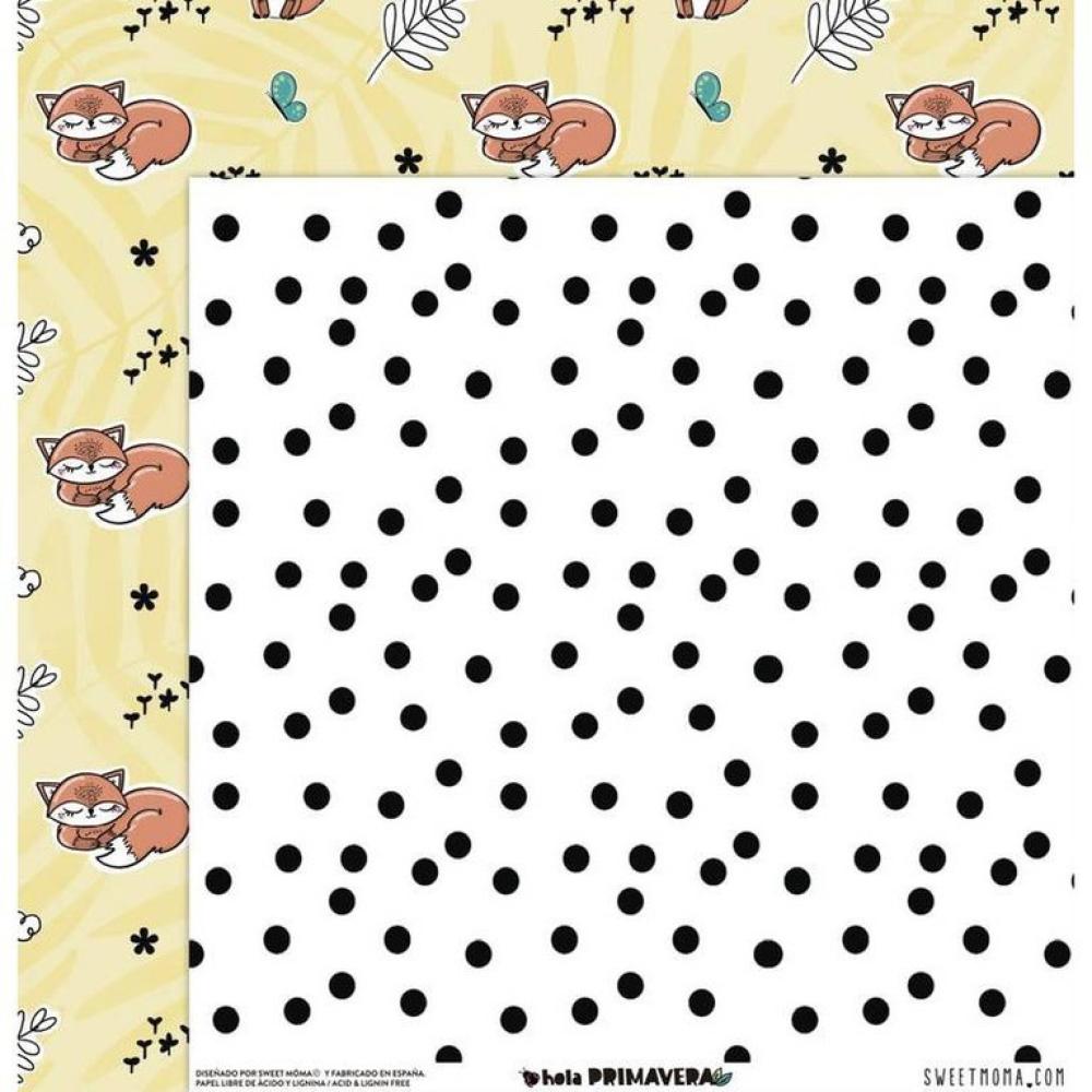 Sweet Möma Paper Pad 12x12 Hola primavera #16