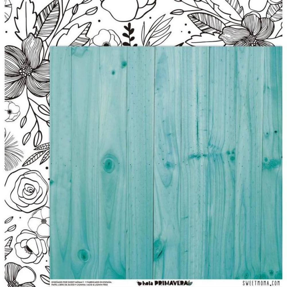 Sweet Möma Paper Pad 12x12 Hola primavera #16