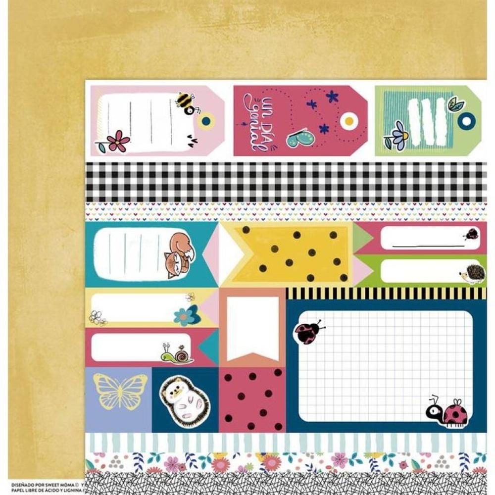 Sweet Möma Paper Pad 12x12 Hola primavera #16
