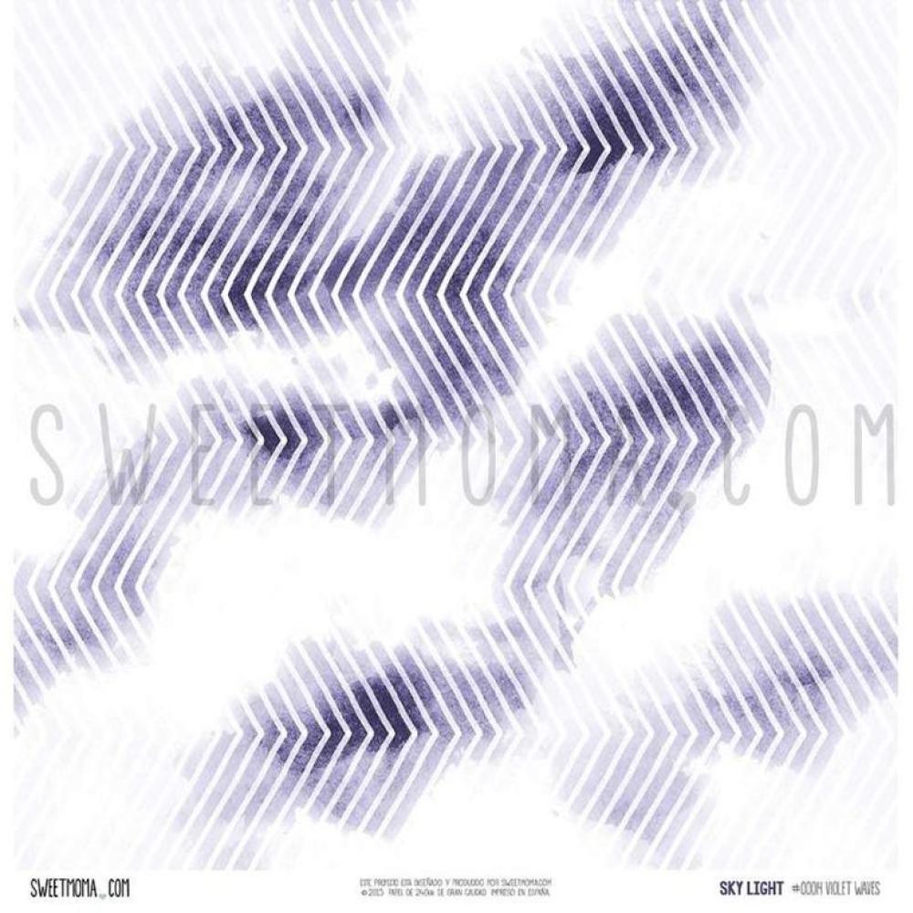 Sweet Möma Paper Pad 12x12 Sky Light #04