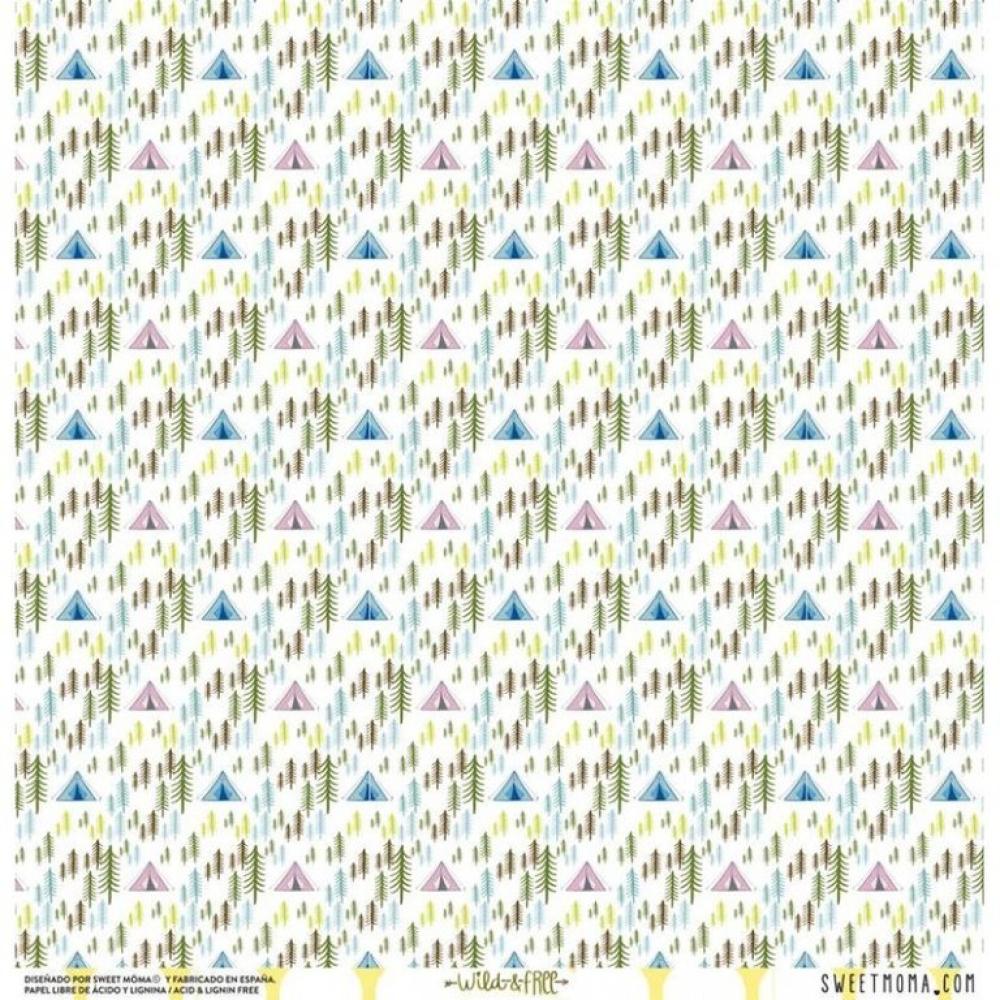 Sweet Möma Paper Pad 12x12 Wild & Free #10