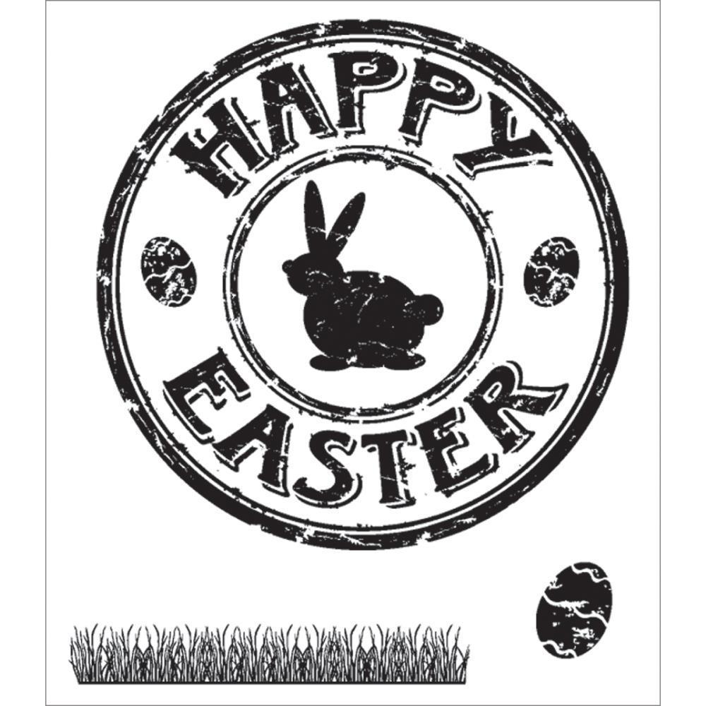 Technique Tuesday Clear Stamps  Easter Seal #EASTS