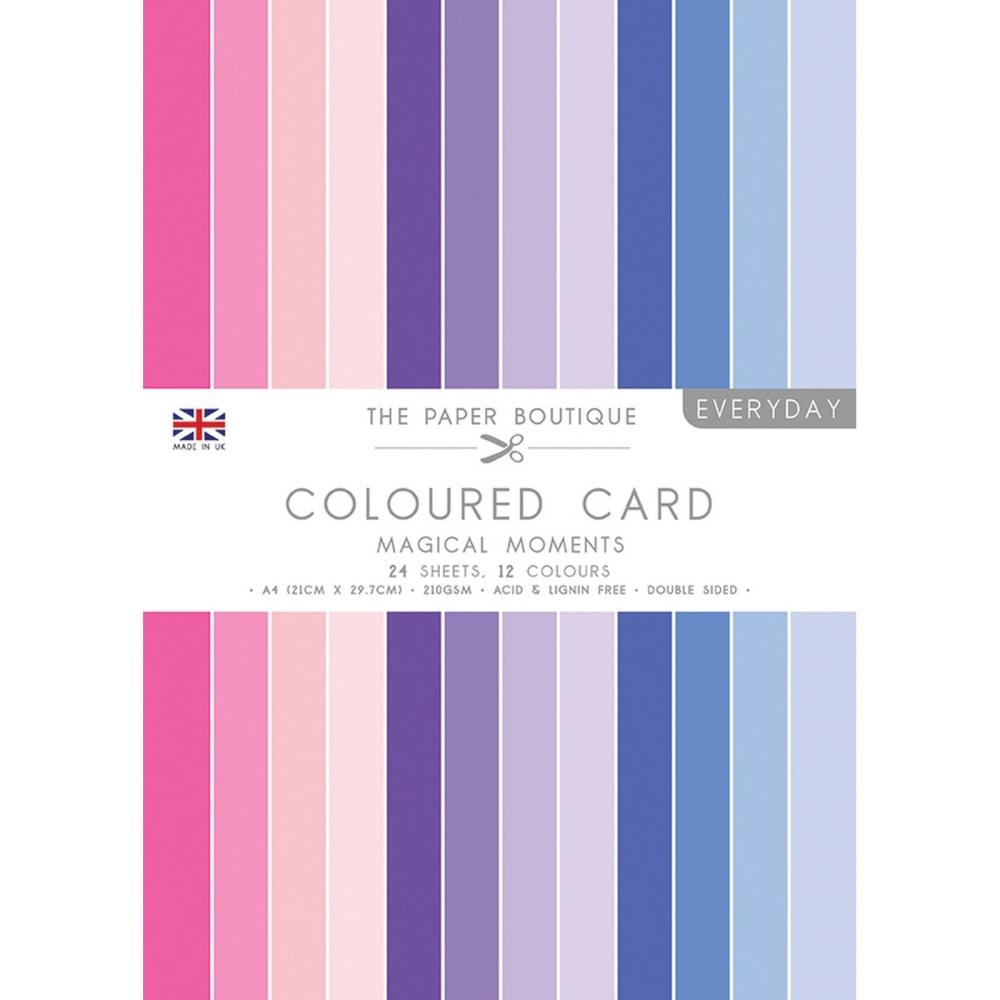 The Paper Boutique Magical Moments A4 Coloured Card