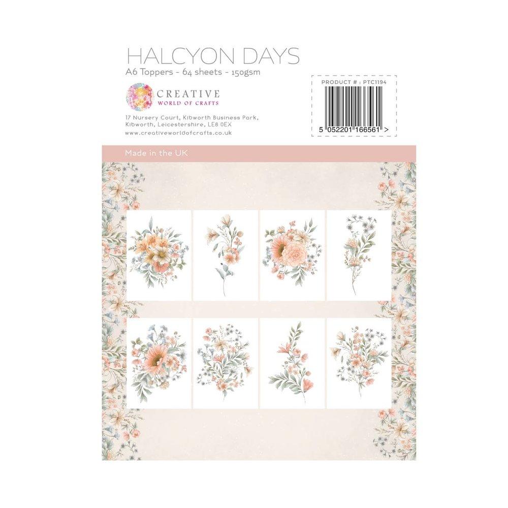 The Paper Tree Halcyon Days A6 Toppers #1194