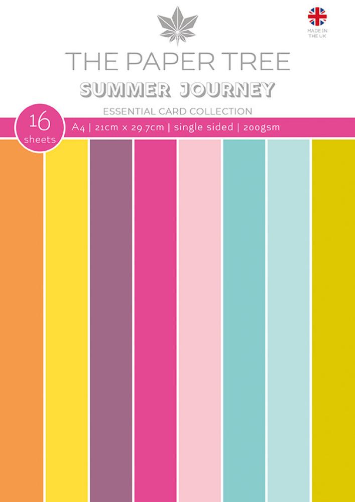 The Paper Tree Summer Journey A4 Essential Card Collection