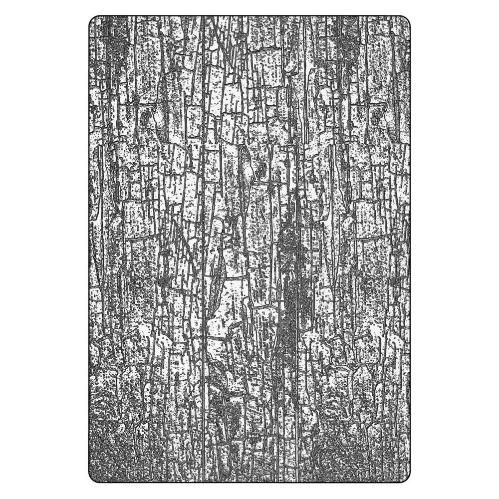 Tim Holtz 3D Texture Fades A5 Embossing Folder Cracked #667000