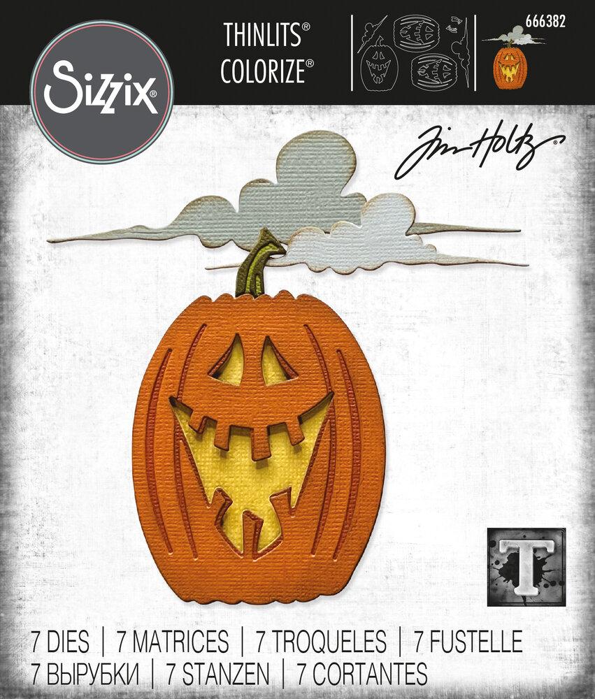 Tim Holtz Thinlits Colorize Dies 7Pk Edison 666382