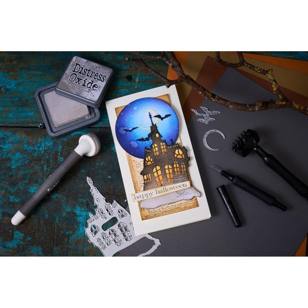 Tim Holtz Thinlits Dies 3Pk Haunted House #662378