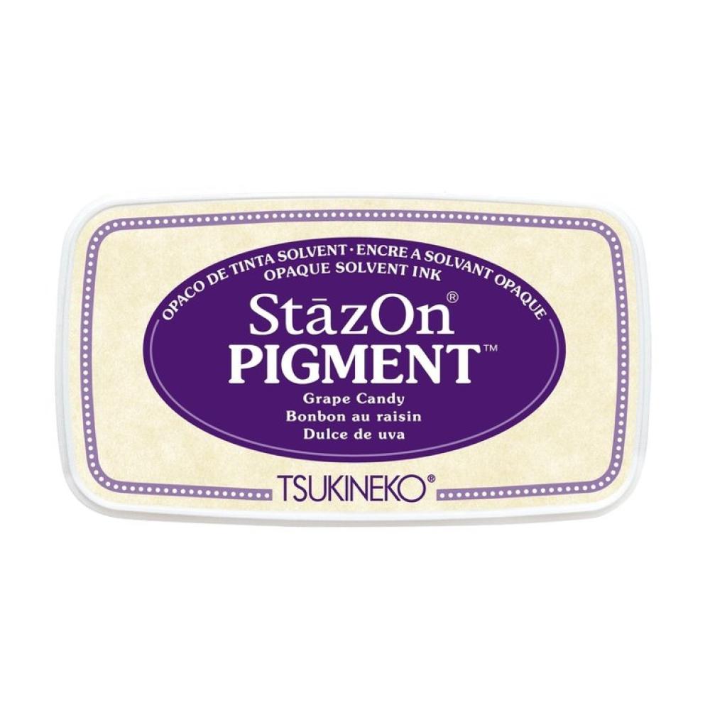 Tsukineko StazOn Pigment Ink Pad Grape Candy #011