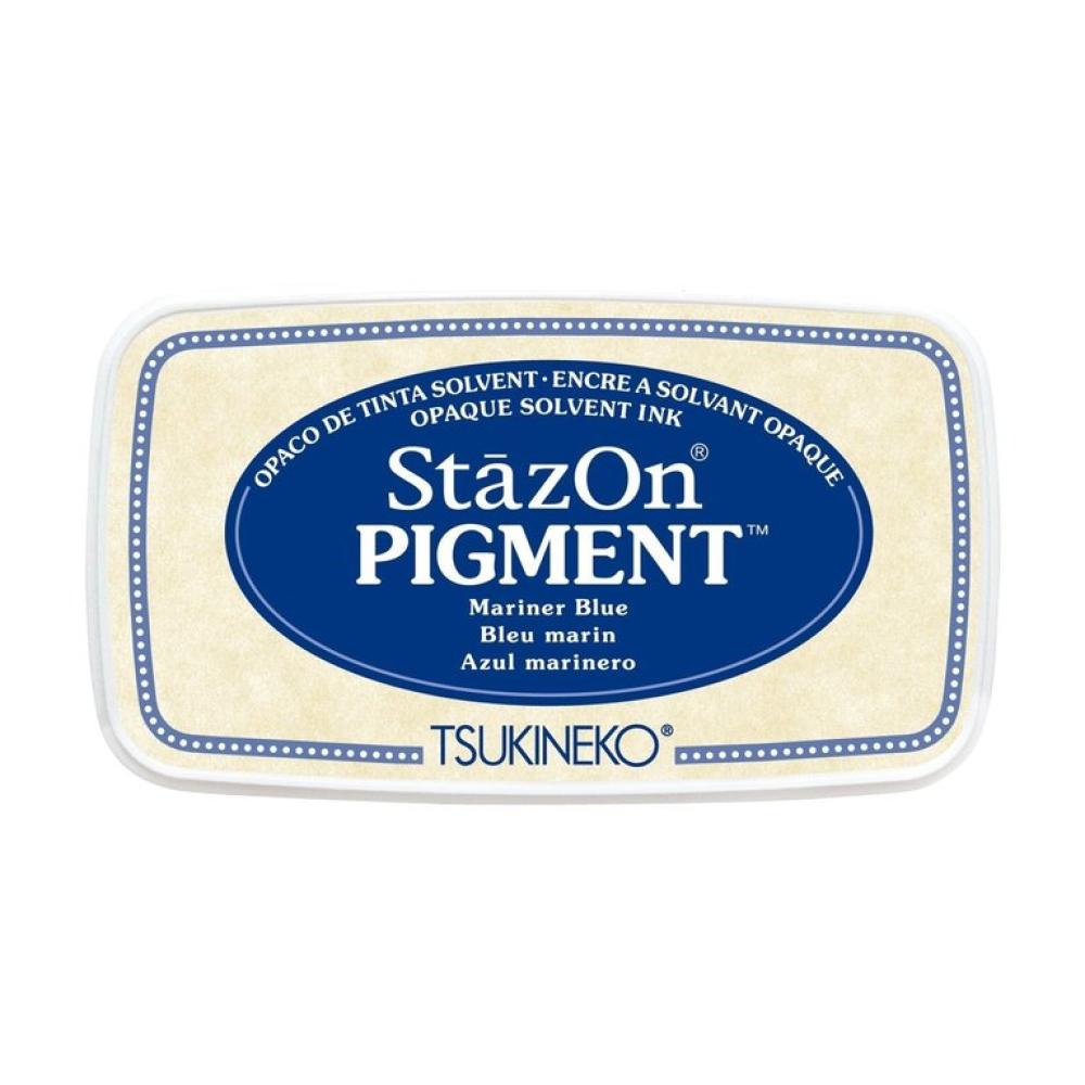 Tsukineko StazOn Pigment Ink Pad Mariner Blue #061