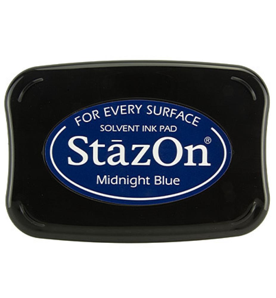 Tsukineko StazOn Stempelkissen Midnight Blue