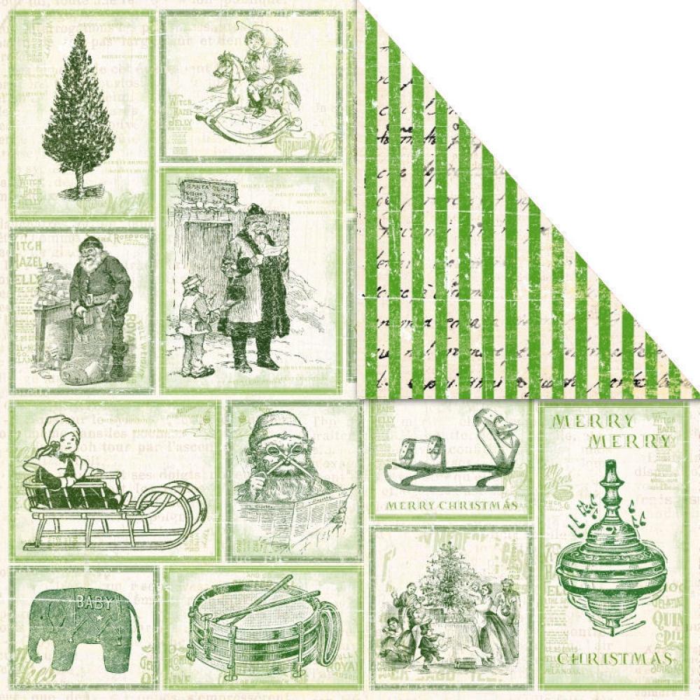 UHK Gallery 12x12 Paper Ho Ho Holmes - Sled Road