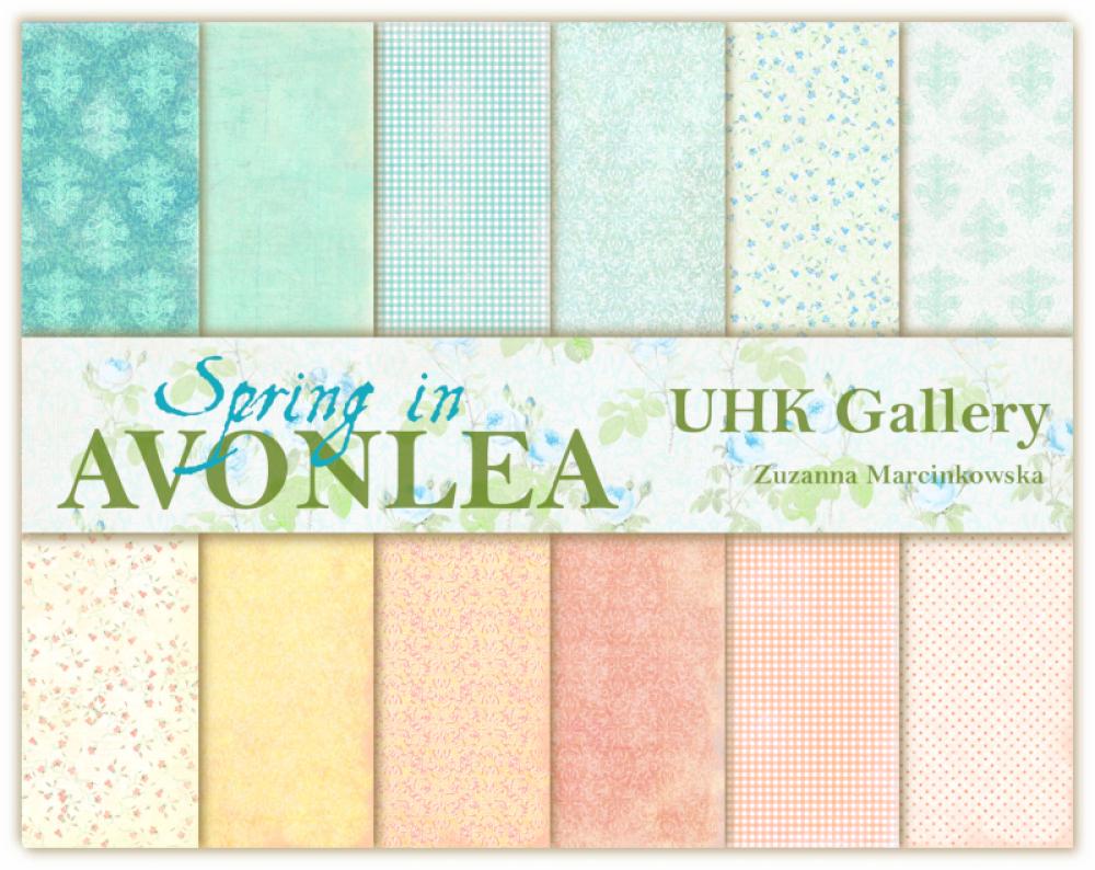 UHK Gallery 12x12 Paper Pad Spring in Avonlea