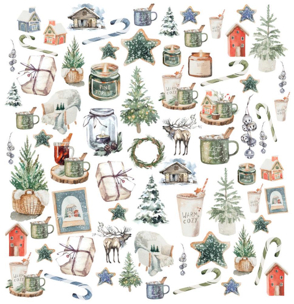 UHK Gallery 12x12 Paper Sheet Winter Tree Cover