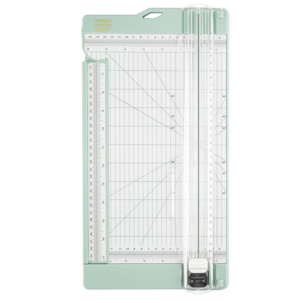 Vaessen Creative Paper Cutter with Scoring Tool Mint