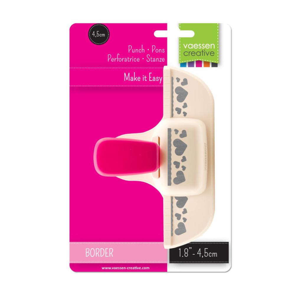Vaessen Creative Border Punch Heart 4 #023