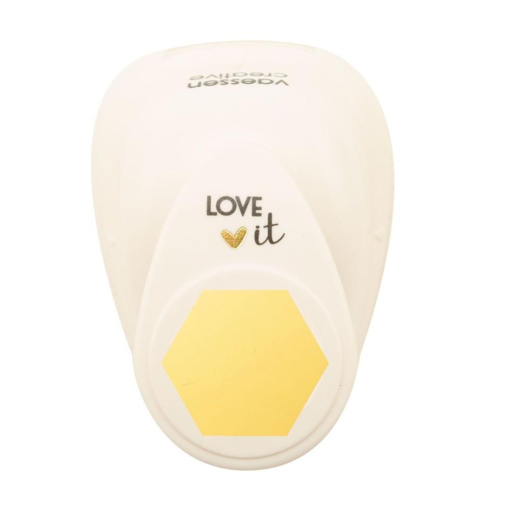 Vaessen Creative Love It Punch Hexagon 25mm #21498-004