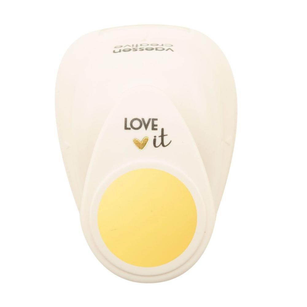 Vaessen Creative Love It Punch Round 25mm #21498-003
