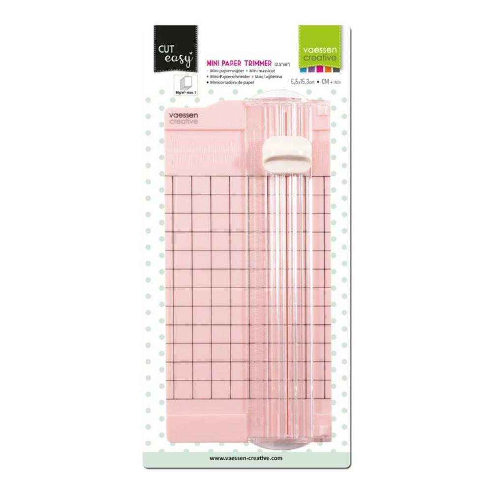 Vaessen Creative Mini Paper Trimmer Pink #061