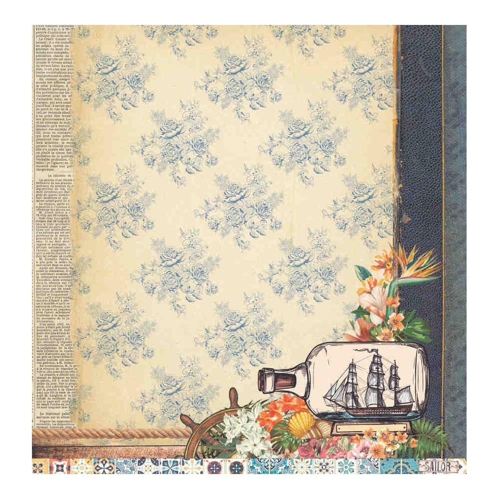 Vintage Odyssey 12x12 Paper Set Sailor