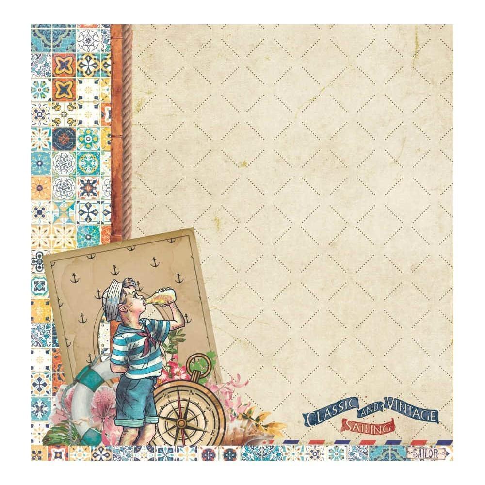 Vintage Odyssey 12x12 Paper Set Sailor