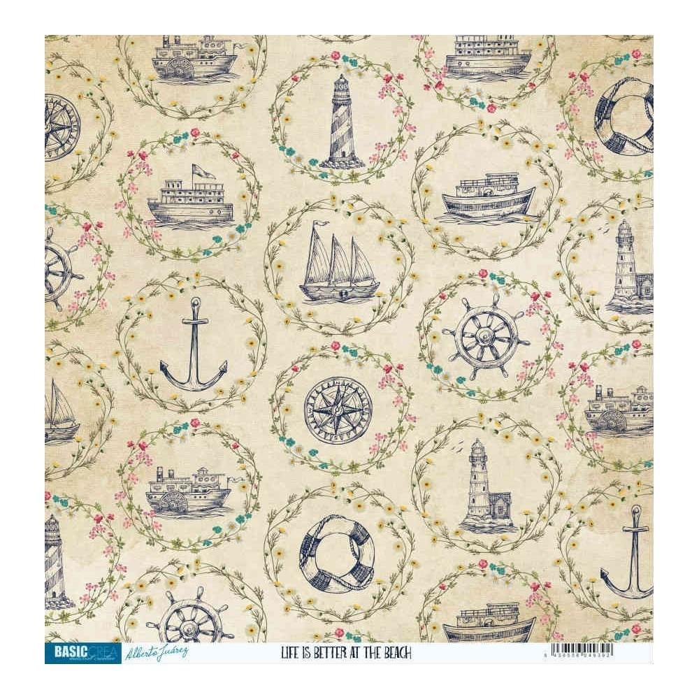 Vintage Odyssey 12x12 Paper Set Sailor
