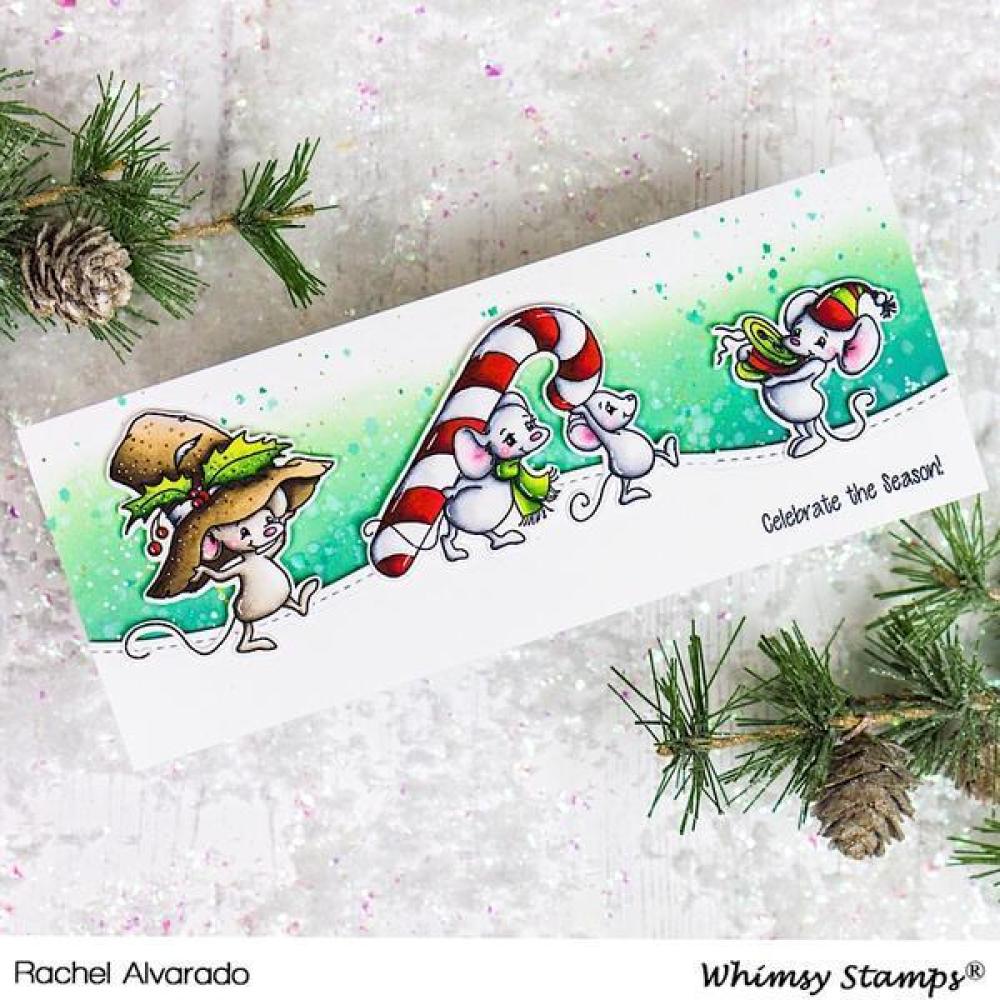 Whimsy Clear Stamp Set Very Mice Christmas