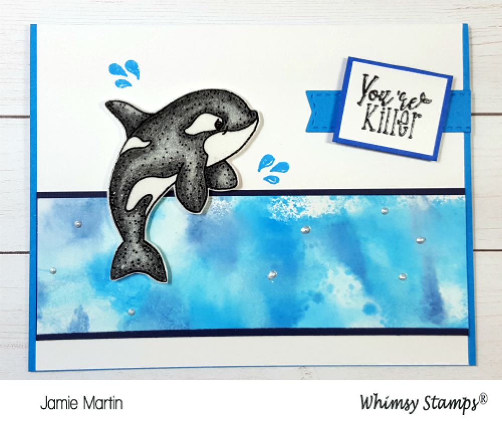 Whimsy Clear Stamps Set Whale of a Time