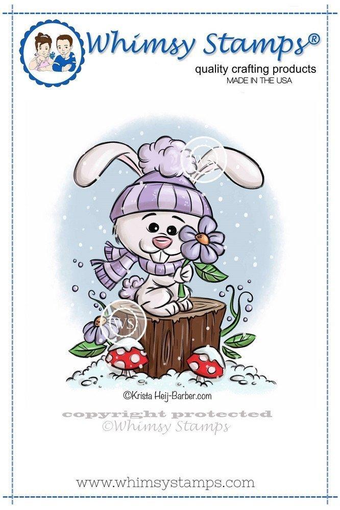 Whimsy Stamps Winter Bunny