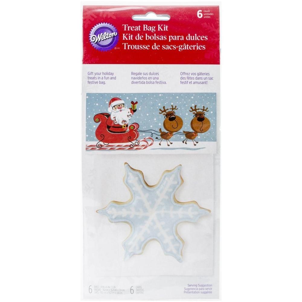 Wilton Christmas Sweet Holiday Sharing Treat Bag Kit #W5079