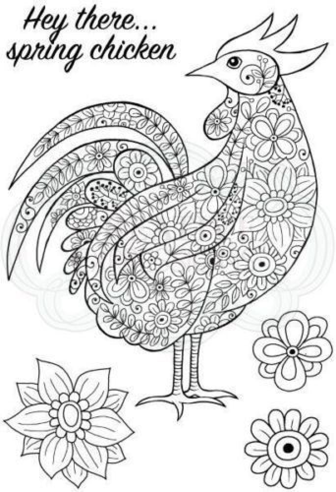 Woodware Clear Magic Decorative Cockerel JGS620