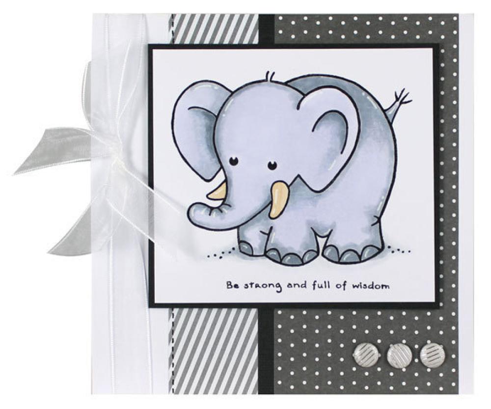 Woodware Clear Magic Elephants Never Forget