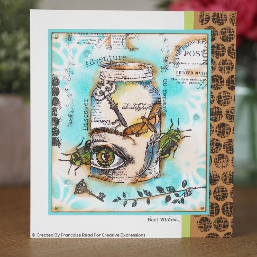 Woodware Clear Stamp Set Full Jar FRS833