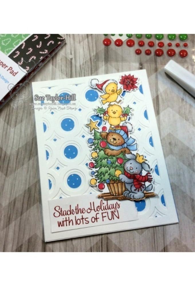 Your Next Stamp A Cute Holiday Stack #CYNS600