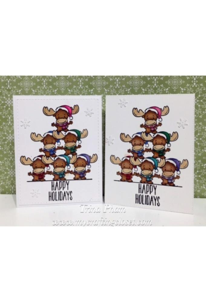 Your Next Stamp Clear Stamps Mini Merry Chris-Moose