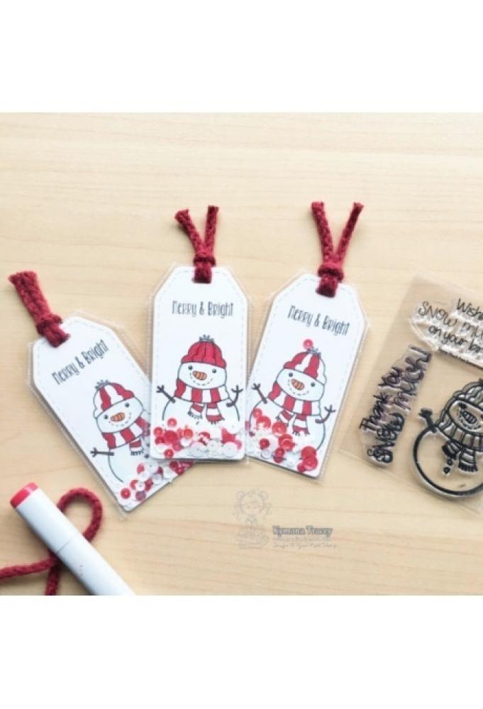 Your Next Stamp Clear Stamps Snow Much Fun Snowman #CYNS492