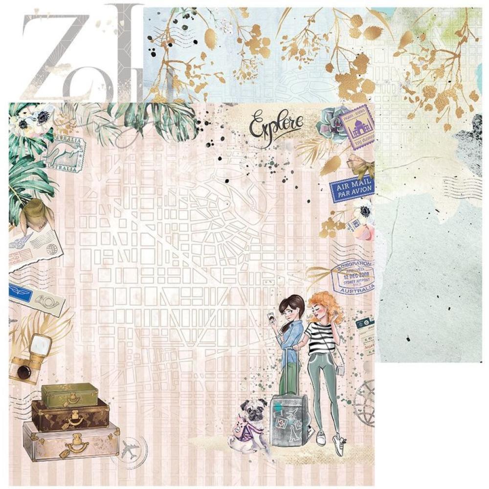 ZoJu Design 12x12 Paper Pack Beautiful Journey