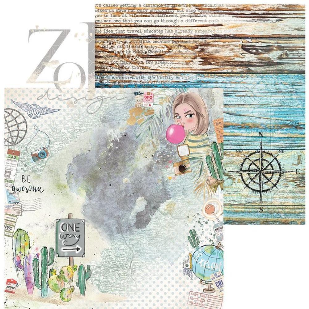 ZoJu Design 12x12 Paper Pack Beautiful Journey