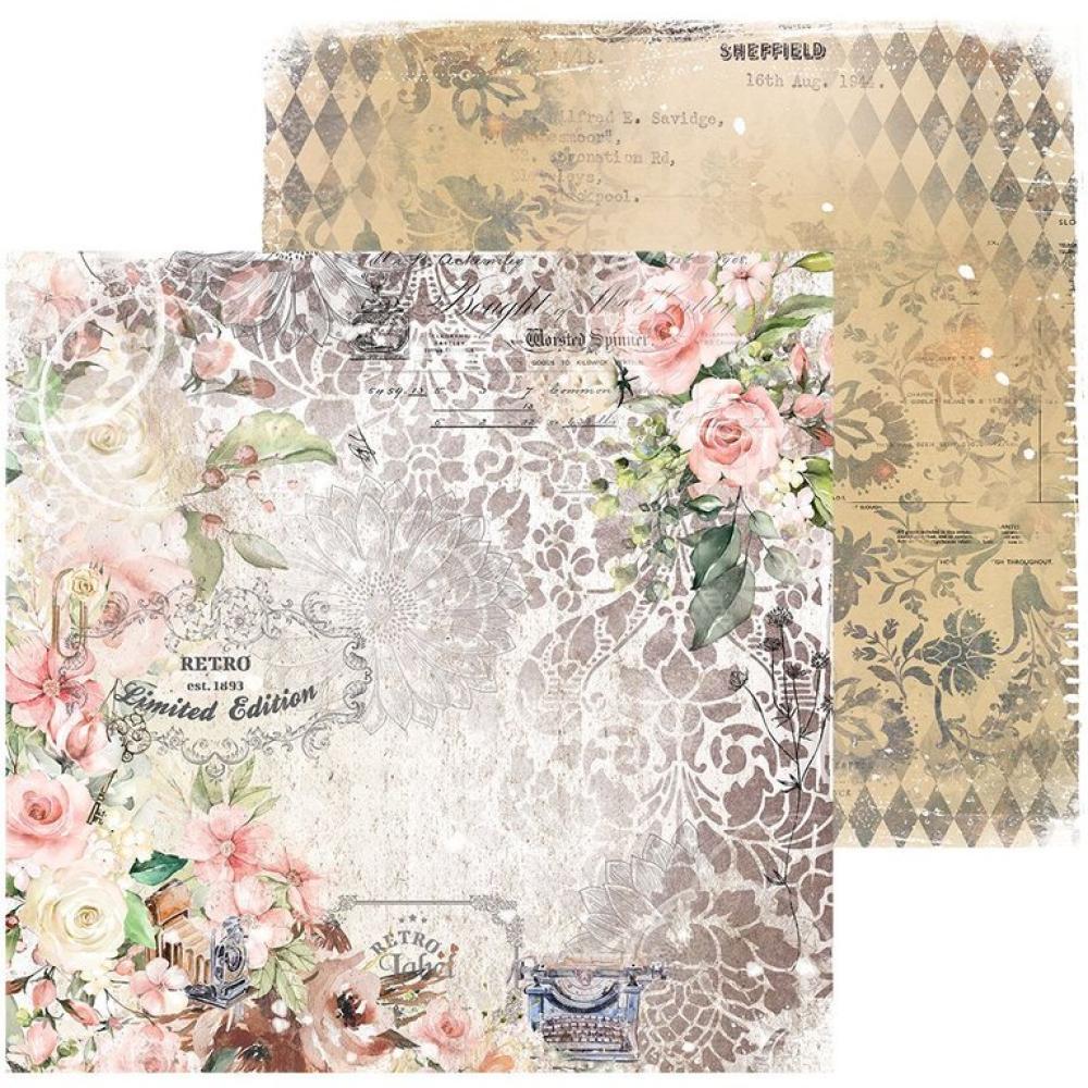 ZoJu Design 12x12 Paper Pack Vintage Craft