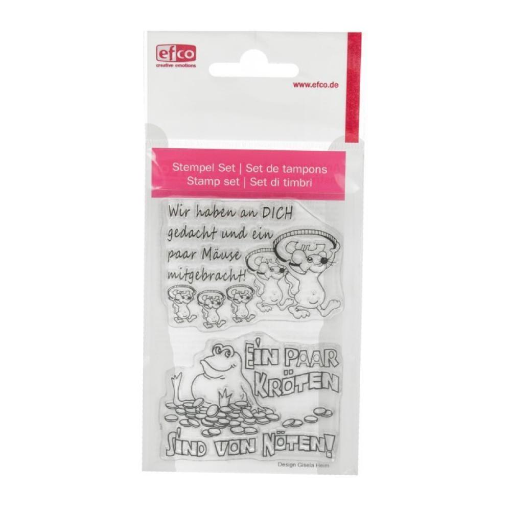 efco Clear Stamp Wir haben an DICH #1096