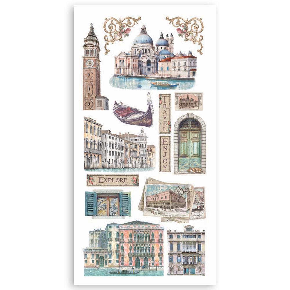 SBBCT14 Stamperia Venice City of Art Cut-outs